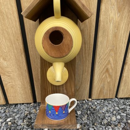 Voederhuisje oker